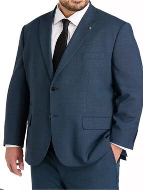 Synrgy Performance Blue  Suit Jacket